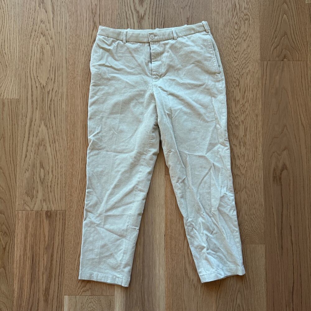 Uniqlo Corduroy Pants Beige Mens Large